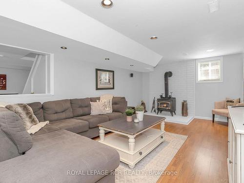 45 Pine Park Blvd, Adjala-Tosorontio, ON - Indoor Photo Showing Living Room With Fireplace