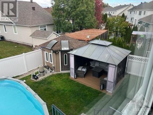 853 Scala Avenue, Orleans, ON - Outdoor With Above Ground Pool
