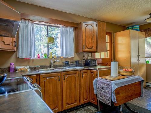 2395 14Th Ave, Port Alberni, BC - Indoor Photo Showing Kitchen With Double Sink