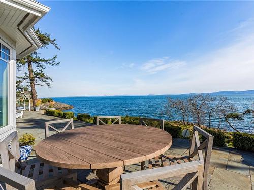 2600 Queenswood Dr, Saanich, BC - Outdoor With Body Of Water With Deck Patio Veranda With View