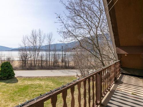 3619 Sunnybrae Canoe Point Road, Tappen, BC - Outdoor With Balcony With View