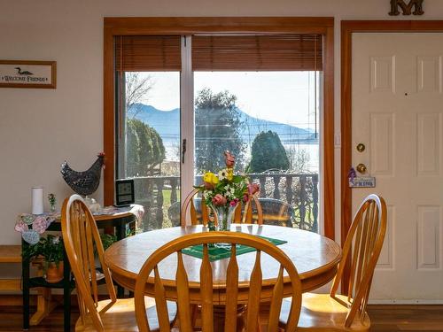 3619 Sunnybrae Canoe Point Road, Tappen, BC - Indoor Photo Showing Dining Room