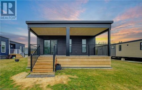Large covered deck - 5007 Highway 21 Unit# 1407, Saugeen Shores, ON - Outdoor With Deck Patio Veranda