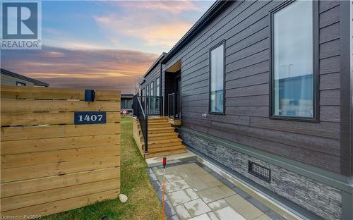 Privacy wall - 5007 Highway 21 Unit# 1407, Saugeen Shores, ON - Outdoor