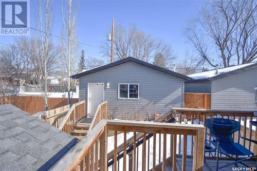 1136 K Avenue N, Saskatoon, SK - Outdoor With Deck Patio Veranda With Exterior