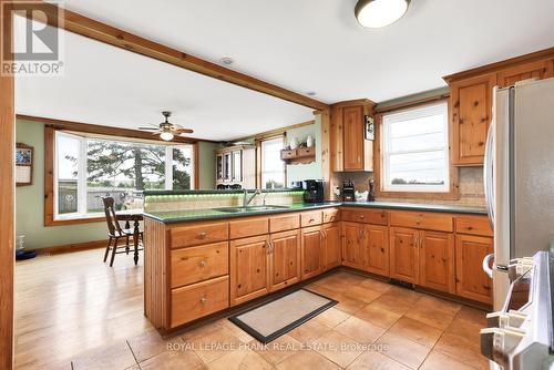 1898 Baseline Rd, Clarington, ON - Indoor Photo Showing Kitchen With Double Sink