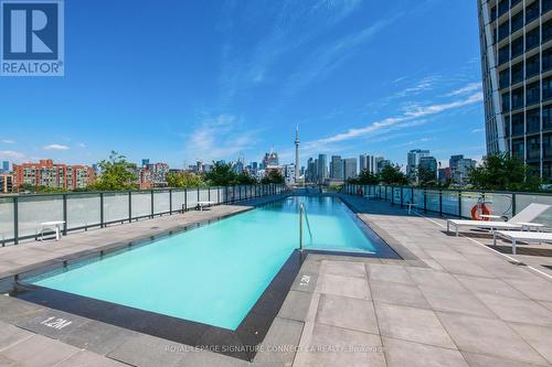 #Th106 -30 Ordnance St, Toronto, ON - Outdoor With In Ground Pool