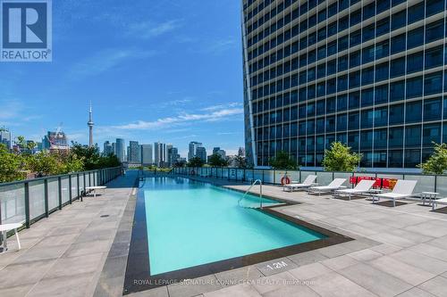 #Th106 -30 Ordnance St, Toronto, ON - Outdoor With In Ground Pool