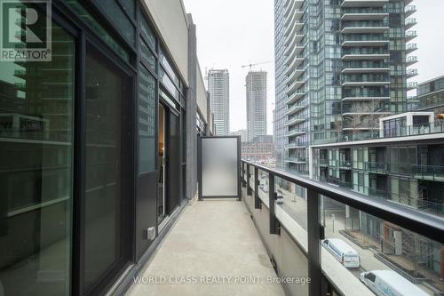 #417 -4055 Parkside Village Dr, Mississauga, ON - Outdoor With Balcony