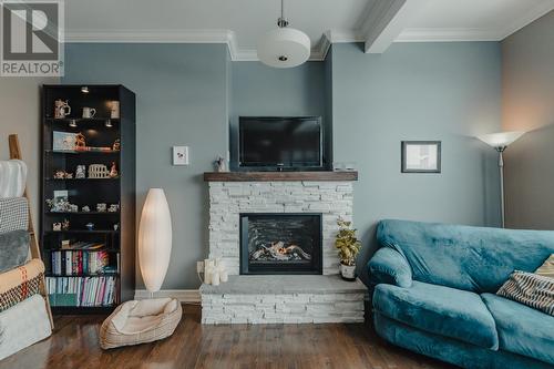 15 Pembury Close, Mount Pearl, NL - Indoor Photo Showing Living Room With Fireplace