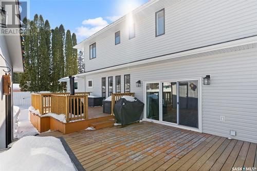 2611 Cumberland Avenue S, Saskatoon, SK - Outdoor With Deck Patio Veranda With Exterior