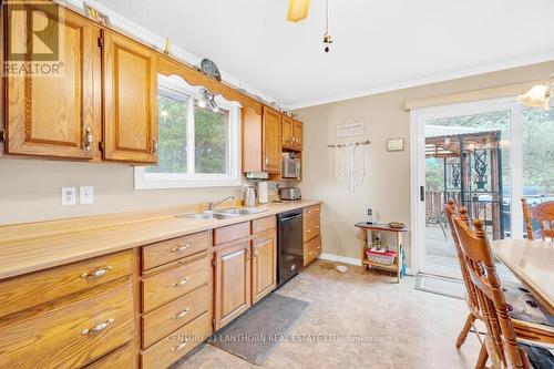 421 Labarge Road, Tweed, ON - Indoor Photo Showing Kitchen With Double Sink