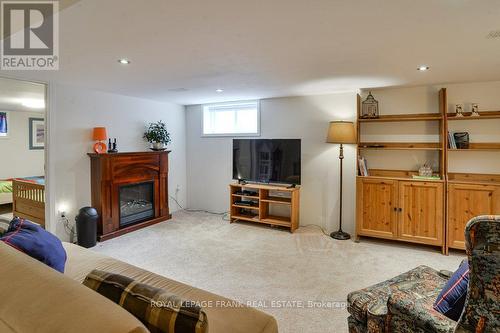 117 Campbell Beach Road, Kawartha Lakes, ON - Indoor With Fireplace