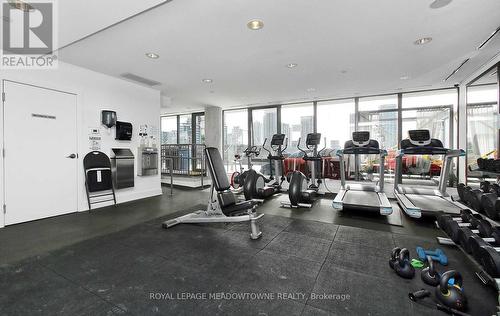 1010 - 560 King Street W, Toronto, ON - Indoor Photo Showing Gym Room