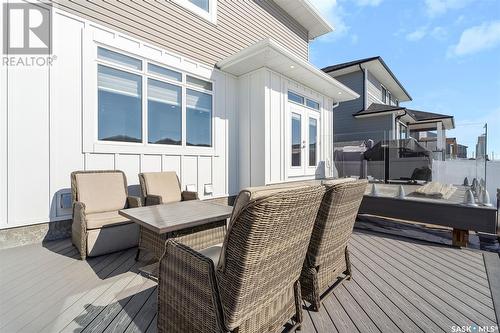 563 Bolstad Turn, Saskatoon, SK - Outdoor With Deck Patio Veranda With Exterior