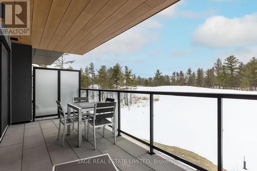 #206 -120 Carrick Tr, Gravenhurst, ON - Outdoor With Balcony With Exterior