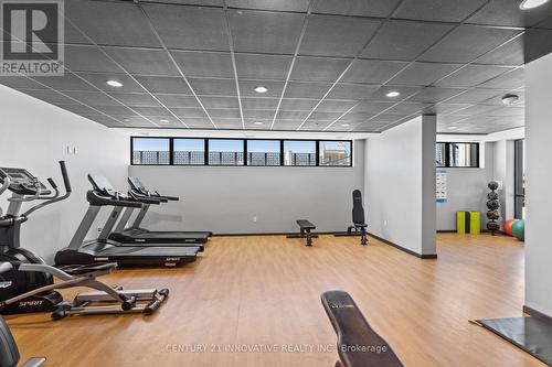 2601 - 108 Garment Street, Kitchener, ON - Indoor Photo Showing Gym Room