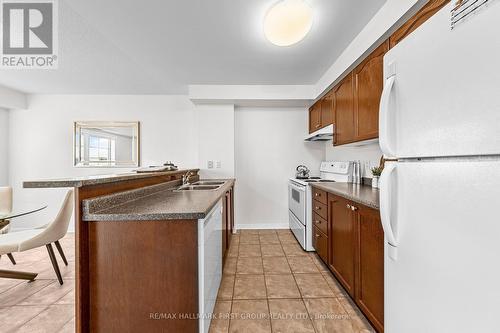 #307 -55 Shipway Ave, Clarington, ON - Indoor Photo Showing Kitchen With Double Sink