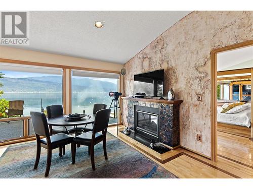 2483 Rocky Point Road, Blind Bay, BC - Indoor With Fireplace