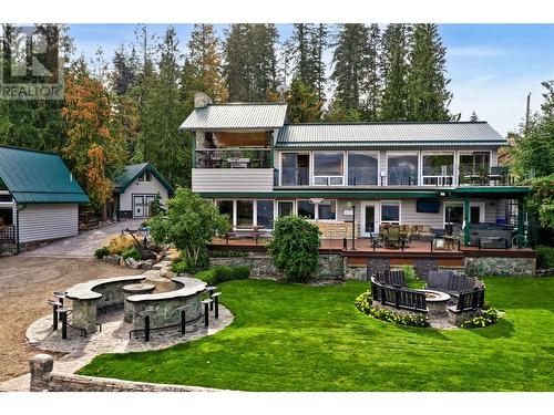 2483 Rocky Point Road, Blind Bay, BC - Outdoor With Deck Patio Veranda