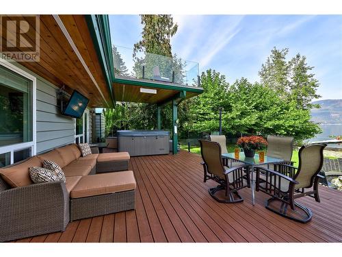 2483 Rocky Point Road, Blind Bay, BC - Outdoor With Deck Patio Veranda With Exterior