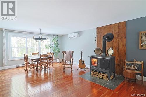 497 Route 628, Penniac, NB - Indoor With Fireplace
