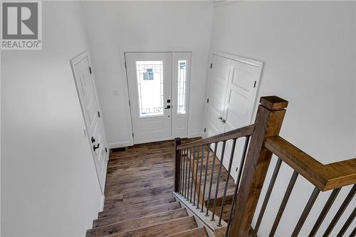 View of front entrance from main floor level. - 165 Dominion Street N, Alexandria, ON - Indoor Photo Showing Other Room