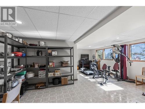 6333 Forest Hill Drive, Peachland, BC - Indoor Photo Showing Gym Room