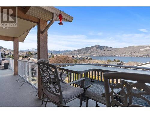 7344 Longacre Drive, Vernon, BC - Outdoor With Body Of Water With Deck Patio Veranda With View With Exterior