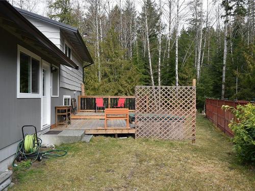 630 Dogwood Dr, Gold River, BC - Outdoor With Deck Patio Veranda With Exterior