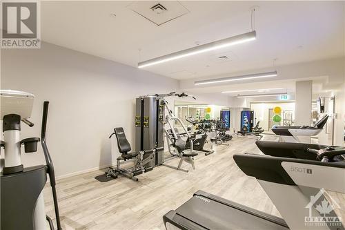 101 Queen Street Unit#1409, Ottawa, ON - Indoor Photo Showing Gym Room