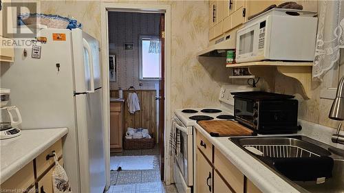 60 Burma Road, Northern Bruce Peninsula, ON - Indoor Photo Showing Kitchen With Double Sink