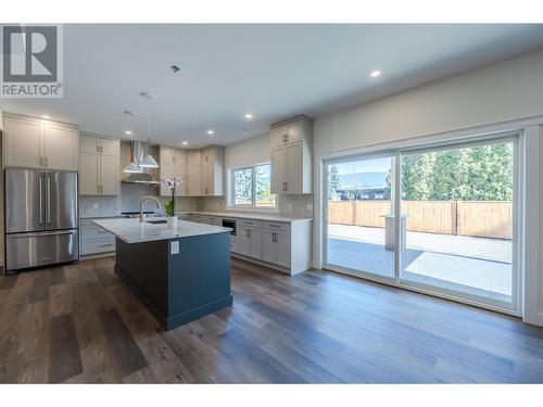 1719 Britton Road, Summerland, BC - Indoor Photo Showing Kitchen With Stainless Steel Kitchen