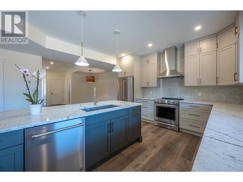 1719 Britton Road, Summerland, BC - Indoor Photo Showing Kitchen With Upgraded Kitchen