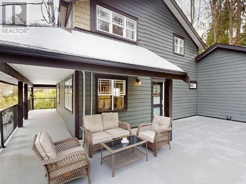 5917 Mowat Ave, Powell River, BC - Outdoor With Deck Patio Veranda With Exterior