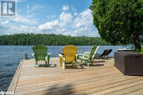 1441B South Kash Lake Lane, Arden, ON - Outdoor With Body Of Water With Deck Patio Veranda