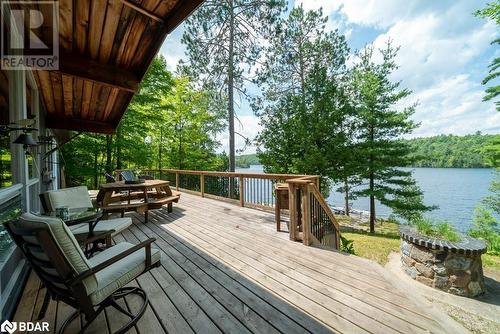 1441B South Kash Lake Lane, Arden, ON - Outdoor With Body Of Water With Deck Patio Veranda
