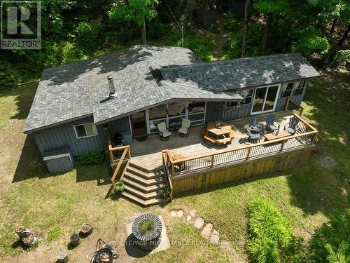 1441B South Kash Lake Lane, North Frontenac, ON - Outdoor With Deck Patio Veranda