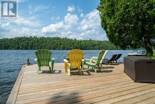 1441B South Kash Lake Lane, North Frontenac, ON - Outdoor With Body Of Water With Deck Patio Veranda