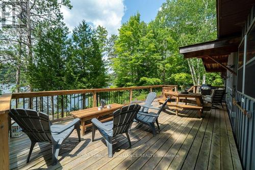 1441B South Kash Lake Lane, North Frontenac, ON - Outdoor With Deck Patio Veranda With Exterior