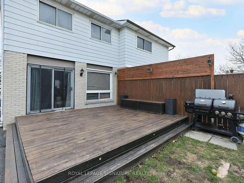 1039 Blairholm Ave, Mississauga, ON - Outdoor With Deck Patio Veranda With Exterior