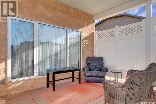 4859 Singer Court, Regina, SK - Outdoor With Deck Patio Veranda With Exterior