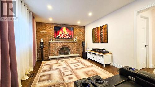 20 Airdrie Dr, Vaughan, ON - Indoor With Fireplace
