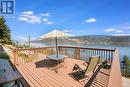 7110 Westside Road, Kelowna, BC  - Outdoor With Body Of Water With Deck Patio Veranda With View 