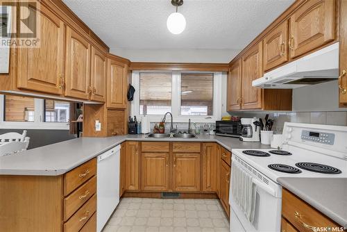21 Birch Drive, Birch Hills, SK - Indoor Photo Showing Kitchen With Double Sink