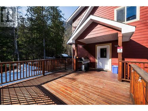 3299 Loschinski Road, Revelstoke, BC - Outdoor With Deck Patio Veranda With Exterior