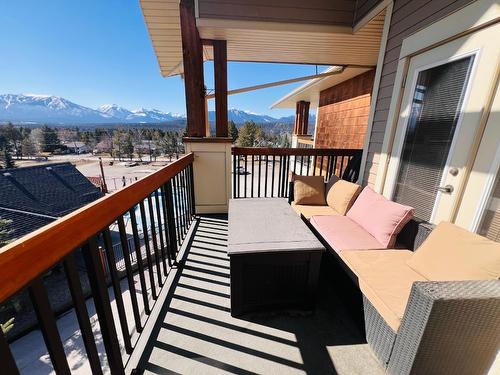 1317 - 7495 Columbia Avenue, Radium Hot Springs, BC - Outdoor With Deck Patio Veranda With Exterior