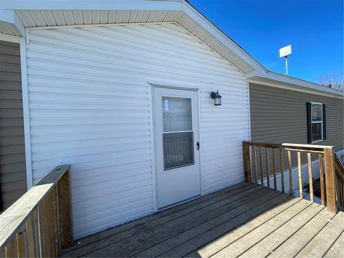 E10 1545 Main Street, Swan River, MB - Outdoor With Deck Patio Veranda With Exterior