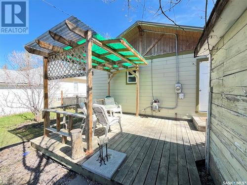 507 Maple Street, Maple Creek, SK - Outdoor With Deck Patio Veranda With Exterior