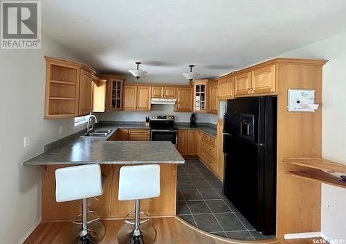 193 Vickers Crescent, Air Ronge, SK - Indoor Photo Showing Kitchen With Double Sink